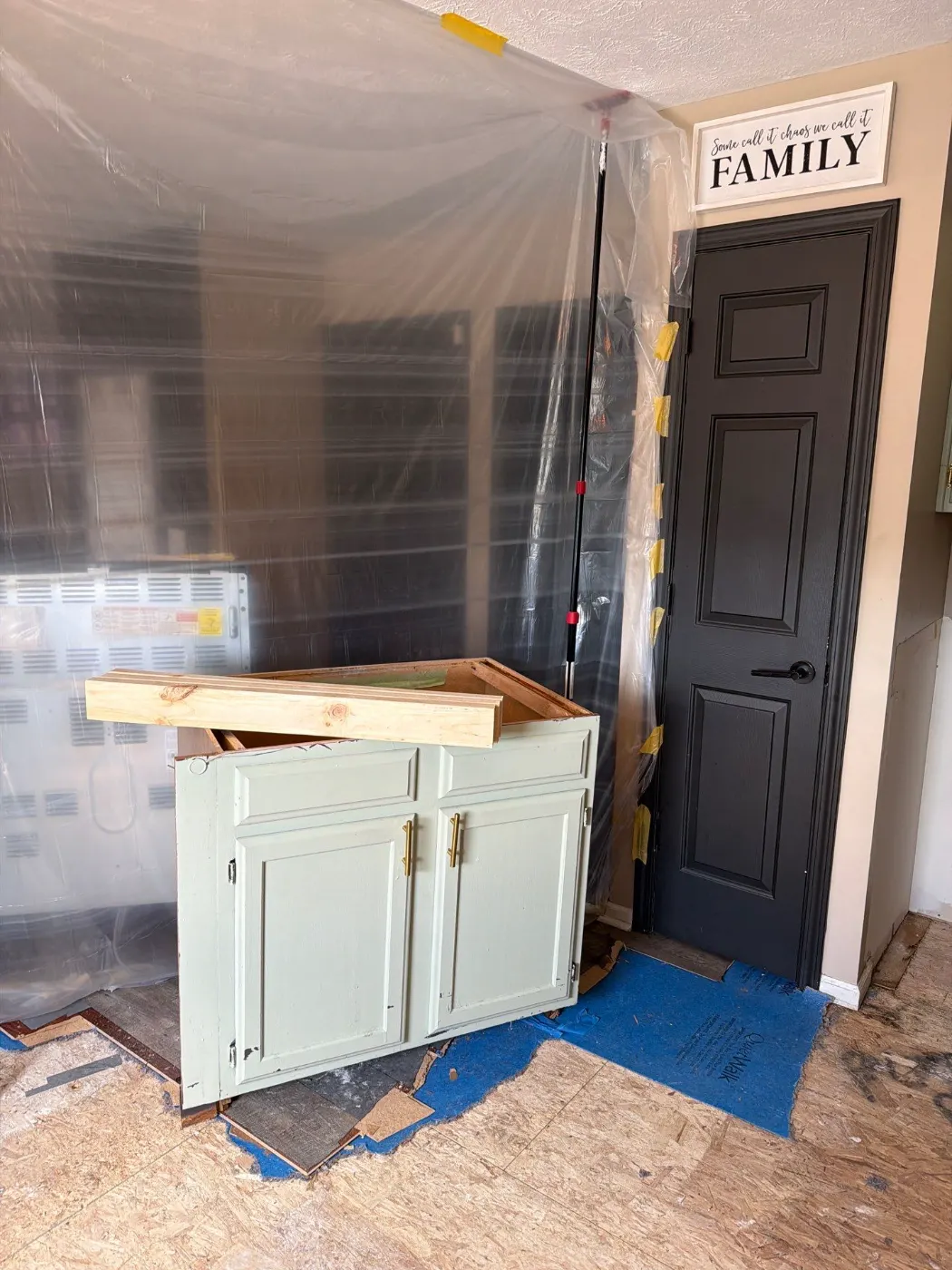 IICRC-certified dry-out in progress at Devon home